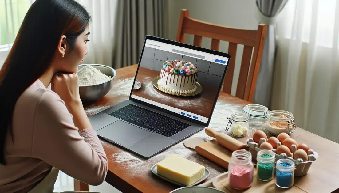 Vantagens de fazer cursos de confeitaria online