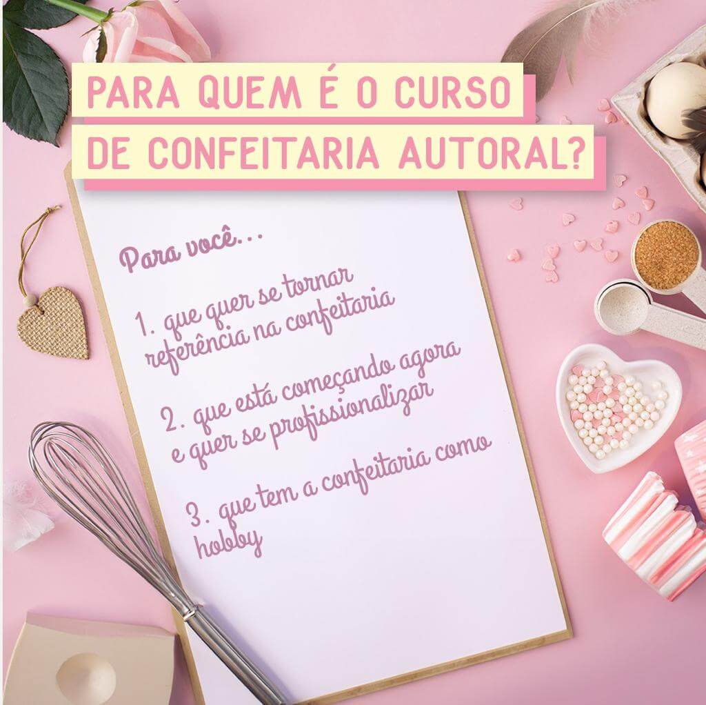 Curso de Confeitaria Online