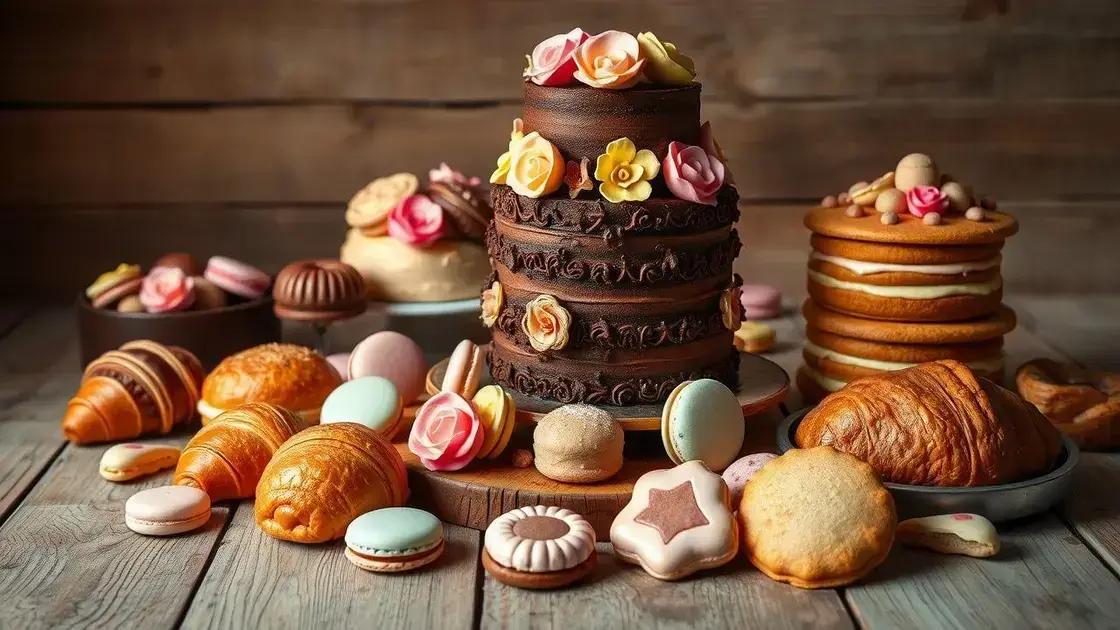 Receitas de confeitaria para todos os níveis
