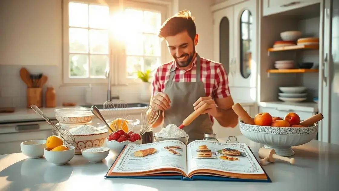 Como se preparar para o curso de confeitaria