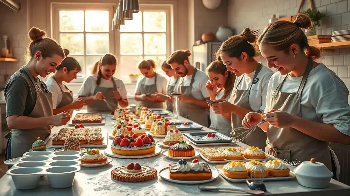 A importância da prática nas aulas de confeitaria