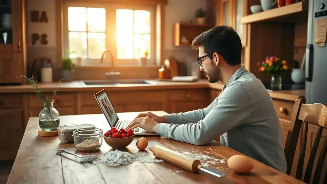 Como funciona o ensino a distância de confeitaria