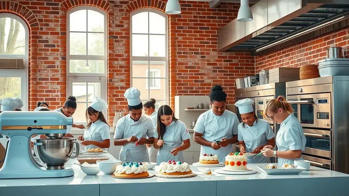 Principais escolas de confeitaria em sua região