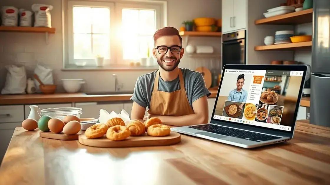 A importância do aprendizado remoto na confeitaria